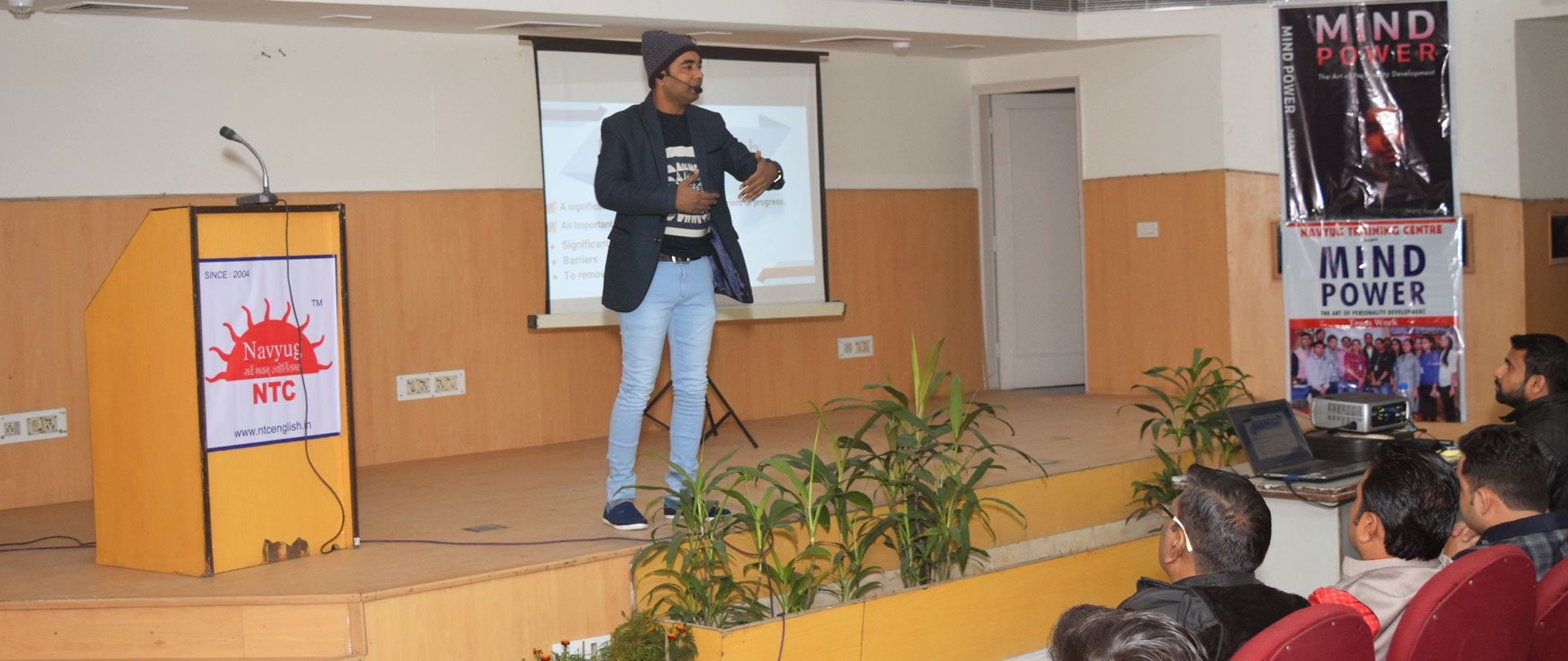 Neeraj Kumar on stage