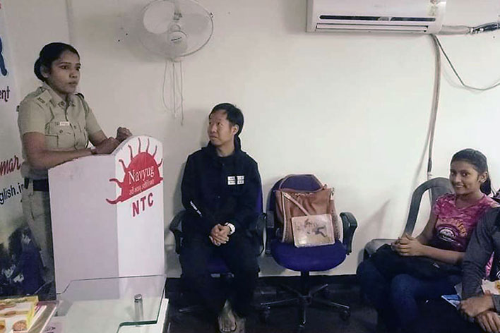Speech on Stage