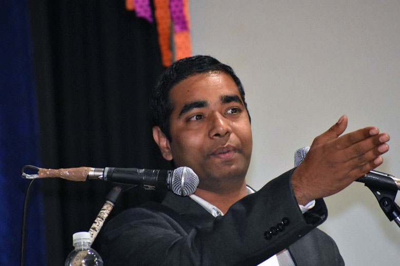 Speech on Stage